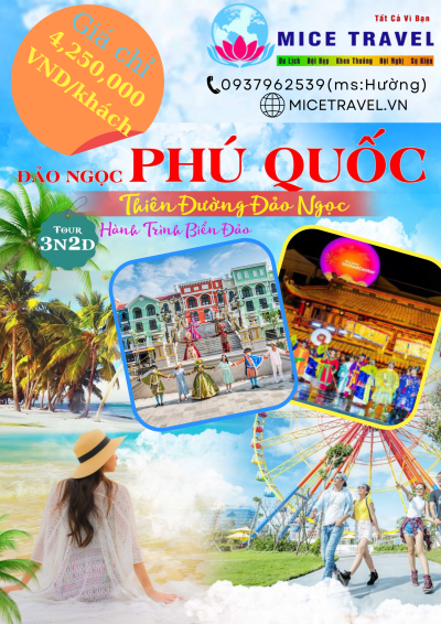 TOUR Phú Quốc Thiêng Đường Đảo Ngọc Hành Trình Biển Đảo