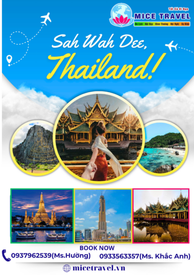 🇹🇭 THÁI LAN – SAWASDEE, THAI!